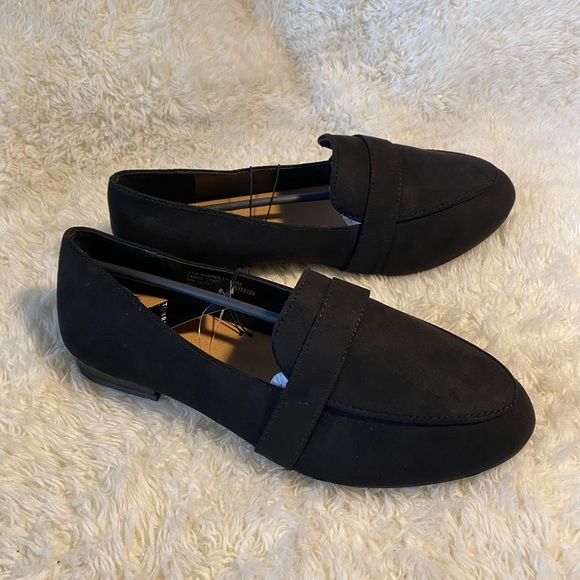 Torrid BLACK FAUX SUEDE LOAFER (WW) Size 7 Size 9 - Picture 6 of 9